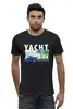 Заказать мужскую футболку в Москве. Футболка базовая YACHT club от balden - готовые дизайны и нанесение принтов.