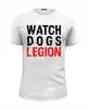 Заказать мужскую футболку в Москве. Футболка базовая ✪Watch Dogs LEGION✪ от balden - готовые дизайны и нанесение принтов.