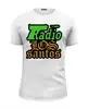 Заказать мужскую футболку в Москве. Футболка базовая Radio Los Santos от Илья  - готовые дизайны и нанесение принтов.