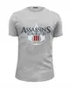 Заказать мужскую футболку в Москве. Футболка базовая ASSASSINS CREED от robus - готовые дизайны и нанесение принтов.