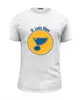 Заказать мужскую футболку в Москве. Футболка базовая St. Louis Blues  от kspsshop - готовые дизайны и нанесение принтов.