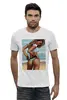 Заказать мужскую футболку в Москве. Футболка базовая Girl on the beach от ARSBOYZ BRAND - готовые дизайны и нанесение принтов.