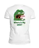 Заказать мужскую футболку в Москве. Футболка базовая Pepe the frog Whant some love от Ильяс Муртазаев - готовые дизайны и нанесение принтов.