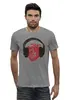 Заказать мужскую футболку в Москве. Футболка базовая Love Music от geekbox - готовые дизайны и нанесение принтов.