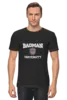 Заказать мужскую футболку в Москве. Футболка базовая МГТУ имени Н.Э. Баумана Bauman University от nami - готовые дизайны и нанесение принтов.