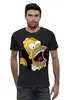 Заказать мужскую футболку в Москве. Футболка базовая SIMPSON от Иван Орехов - готовые дизайны и нанесение принтов.