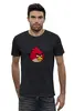 Заказать мужскую футболку в Москве. Футболка базовая ANGRY BIRDS от Max - готовые дизайны и нанесение принтов.