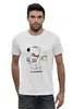 Заказать мужскую футболку в Москве. Футболка базовая Brain Griffin от T-shirt print  - готовые дизайны и нанесение принтов.