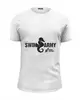 Заказать мужскую футболку в Москве. Футболка базовая Swim Army от Swimrocket - школа плавания - готовые дизайны и нанесение принтов.