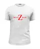 Заказать мужскую футболку в Москве. Футболка базовая World War Z от THE_NISE  - готовые дизайны и нанесение принтов.