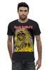 Заказать мужскую футболку в Москве. Футболка базовая Iron Maiden Band от Leichenwagen - готовые дизайны и нанесение принтов.