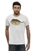 Заказать мужскую футболку в Москве. Футболка базовая moon fish от 0azyri - готовые дизайны и нанесение принтов.