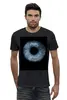 Заказать мужскую футболку в Москве. Футболка базовая Blue eye от Виктор Аксёнов - готовые дизайны и нанесение принтов.