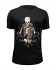 Заказать мужскую футболку в Москве. Футболка базовая Скелет арт от T-shirt print  - готовые дизайны и нанесение принтов.