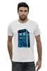 Заказать мужскую футболку в Москве. Футболка базовая TARDIS от cherdantcev - готовые дизайны и нанесение принтов.