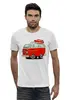 Заказать мужскую футболку в Москве. Футболка базовая Volkswagen  от T-shirt print  - готовые дизайны и нанесение принтов.