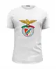 Заказать мужскую футболку в Москве. Футболка базовая Benfica от THE_NISE  - готовые дизайны и нанесение принтов.