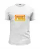 Заказать мужскую футболку в Москве. Футболка базовая игра PUBG от THE_NISE  - готовые дизайны и нанесение принтов.