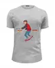 Заказать мужскую футболку в Москве. Футболка базовая Марти Макфлай от YellowCloverShop - готовые дизайны и нанесение принтов.