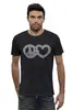 Заказать мужскую футболку в Москве. Футболка базовая Peace & Love от balden - готовые дизайны и нанесение принтов.