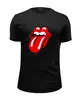 Заказать мужскую футболку в Москве. Футболка базовая The Rolling Stones от coolmag - готовые дизайны и нанесение принтов.