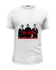 Заказать мужскую футболку в Москве. Футболка базовая Depeche Mode Band от Black Pimpf - готовые дизайны и нанесение принтов.
