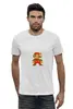 Заказать мужскую футболку в Москве. Футболка базовая Супер Марио original colors от mironcrig@gmail.com - готовые дизайны и нанесение принтов.