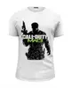 Заказать мужскую футболку в Москве. Футболка базовая Call of duty mw3 от alexunder - готовые дизайны и нанесение принтов.