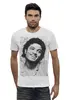Заказать мужскую футболку в Москве. Футболка базовая Майкл Джексон 2 от kan - готовые дизайны и нанесение принтов.