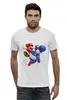 Заказать мужскую футболку в Москве. Футболка базовая Марио от aleks_say - готовые дизайны и нанесение принтов.