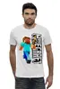 Заказать мужскую футболку в Москве. Футболка базовая Minecraft от balden - готовые дизайны и нанесение принтов.