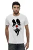 Заказать мужскую футболку в Москве. Футболка базовая Грустный Клоун  - Sad Clown от Savara - готовые дизайны и нанесение принтов.