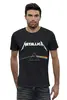 Заказать мужскую футболку в Москве. Футболка базовая Dark Side Of Metallica от BURNSHIRTS - готовые дизайны и нанесение принтов.