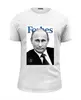 Заказать мужскую футболку в Москве. Футболка базовая Putin Forbes от Design Ministry - готовые дизайны и нанесение принтов.