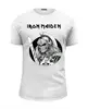 Заказать мужскую футболку в Москве. Футболка базовая Iron Maiden Band от Leichenwagen - готовые дизайны и нанесение принтов.