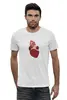 Заказать мужскую футболку в Москве. Футболка базовая Анатомическое сердце  от Анна Чалкина  - готовые дизайны и нанесение принтов.