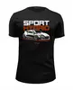 Заказать мужскую футболку в Москве. Футболка базовая Honda CR-Z. Sport Hybrid от Oleg Markaryan - готовые дизайны и нанесение принтов.