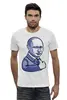 Заказать мужскую футболку в Москве. Футболка базовая Путин согласен от iseekyo - готовые дизайны и нанесение принтов.