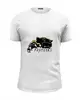 Заказать мужскую футболку в Москве. Футболка базовая Черная пантера от T-shirt print  - готовые дизайны и нанесение принтов.