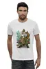 Заказать мужскую футболку в Москве. Футболка базовая chameleon от Yankin - готовые дизайны и нанесение принтов.