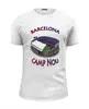 Заказать мужскую футболку в Москве. Футболка базовая Cesare-FC Batcelona 47 от cesare - готовые дизайны и нанесение принтов.