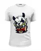 Заказать мужскую футболку в Москве. Футболка базовая Panda  от T-shirt print  - готовые дизайны и нанесение принтов.