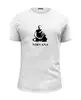 Заказать мужскую футболку в Москве. Футболка базовая Nirvana-black от LINGAM ART | lingam.ord@gmail.com - готовые дизайны и нанесение принтов.