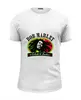 Заказать мужскую футболку в Москве. Футболка базовая "Bob Marley" от Fedor - готовые дизайны и нанесение принтов.