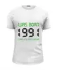 Заказать мужскую футболку в Москве. Футболка базовая 1991 год рождения от Djimas Leonki - готовые дизайны и нанесение принтов.