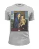 Заказать мужскую футболку в Москве. Футболка базовая Giovanni Bellini - Madonna with the Child 4 от KinoArt - готовые дизайны и нанесение принтов.