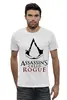 Заказать мужскую футболку в Москве. Футболка базовая Assassin’s Creed  от weeert - готовые дизайны и нанесение принтов.