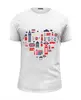 Заказать мужскую футболку в Москве. Футболка базовая Англия 2 от сергей дудников - готовые дизайны и нанесение принтов.