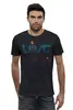 Заказать мужскую футболку в Москве. Футболка базовая Прогуляка от oneredfoxstore@gmail.com - готовые дизайны и нанесение принтов.