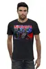 Заказать мужскую футболку в Москве. Футболка базовая Iron Maiden Band от Leichenwagen - готовые дизайны и нанесение принтов.